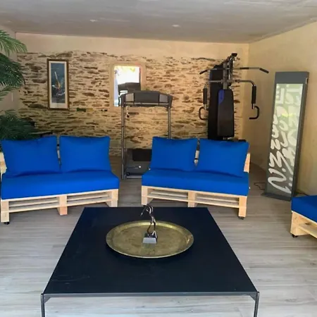 Character House With Pool And Jacuzzi Pouancé