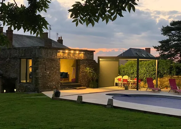 Character House With Pool And Jacuzzi * Pouancé